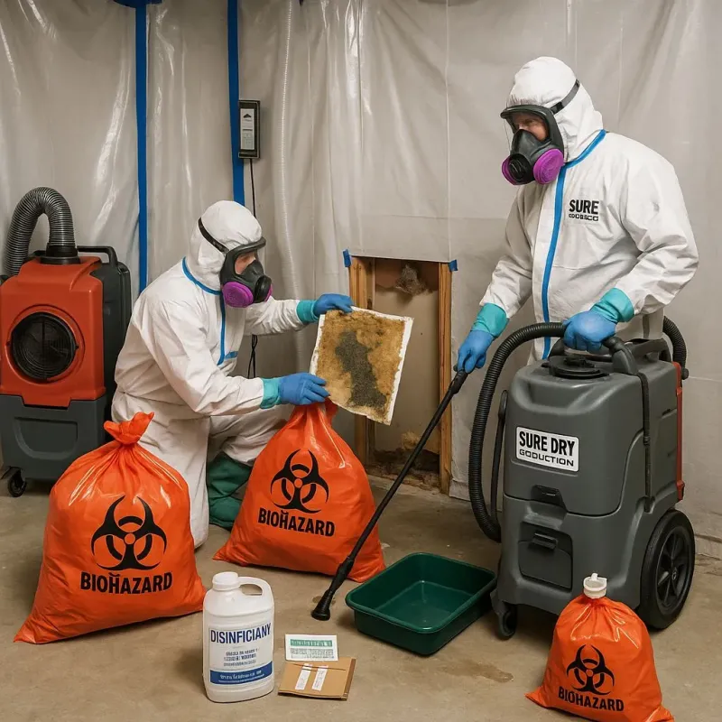 Contaminated Water Handling Protocols process in Foresthill, CA